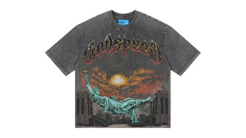 Godspeed Burnt Bridges II NG T-shirt Grey