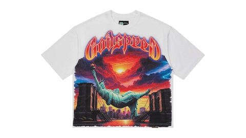 Godspeed Burnt Bridges T-shirt White