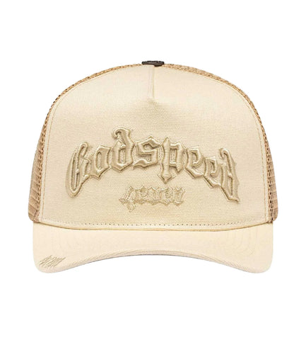 Godspeed Forever Trucker Hat Bone