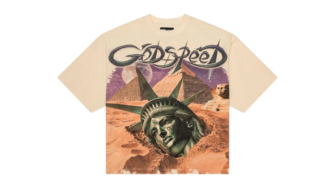 Godspeed Mother Cairo T-shirt Bone