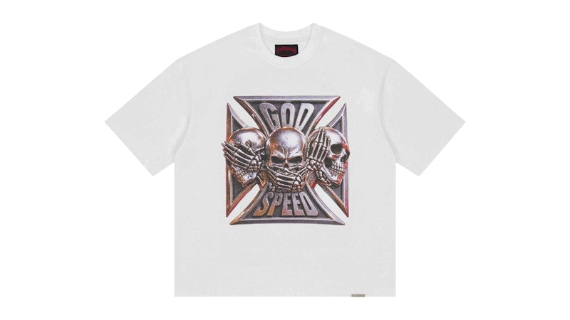 Godspeed Omerta Tee White