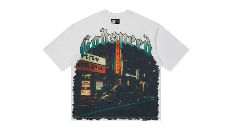 Godspeed Pit Stop Tokyo T-shirt White