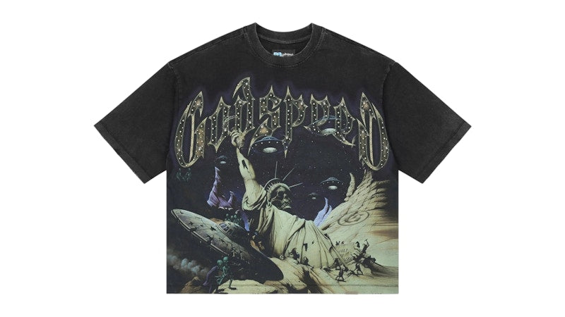 Godspeed The Landing T-shirt Black