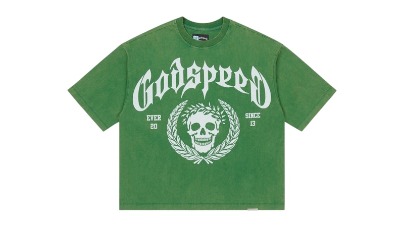 Godspeed Victor Crest T-shirt Green