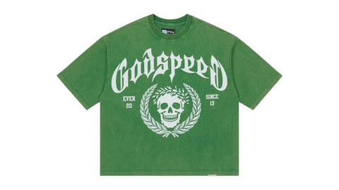 Godspeed Victor Crest T-shirt Green
