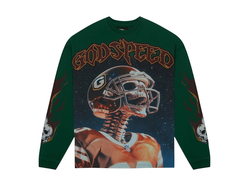 Godspeed Morale L/S Tee Green