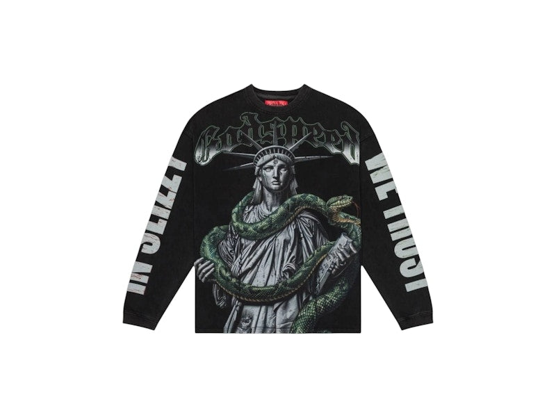 Godspeed Top 5 Slizzy L/S Boom T-shirt Black - Primary Image