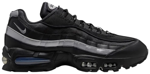 Nike Air Max 95 OG Big Bubble Black White Metallic Silver Men's