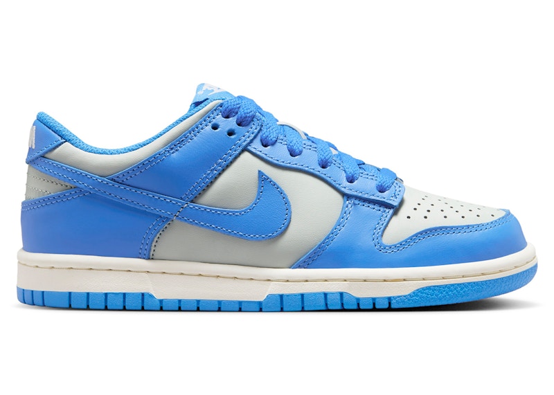 Nike Dunk Low Light Silver Sail Light Photo Blue (GS)