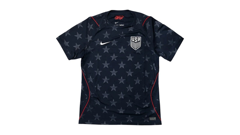 Nike USMNT 2026 Dri-Fit Stadium Away Replica Jersey Dark Obsidian/Pure Platinum