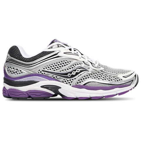 Saucony ProGrid Omni 9 White Black Silver Purple Men's