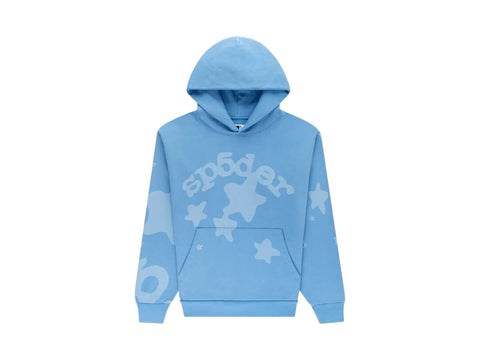 Sp5der Beluga V2 Hoodie Dusty Blue - Primary Image