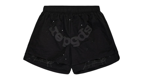 Sp5der OG Web Double Layer Short Black - Primary Image