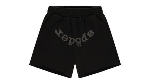 Sp5der OG Web V2 Phantom Sweatshort Black - Primary Image