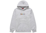Supreme Bling Box Logo Hooded Sweatshirt Ash Grey - Primary Image