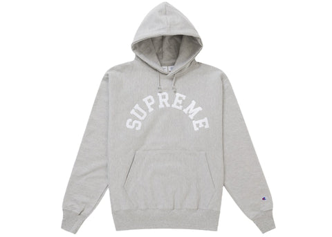 Supreme Champion Hooded Sweatshirt (SS25) Heather Grey - Primary Image