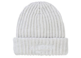 Supreme Chunky Rib Classic Logo Beanie White - Primary Image