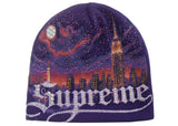 Supreme Cityscape Beanie Purple