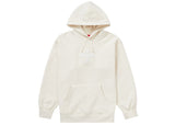 Supreme Cross Box Logo Hooded Sweatshirt Natural - Primary Image