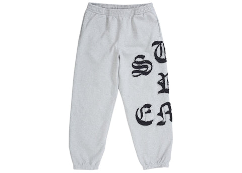 Supreme Cut Out Sweatpant Heather Grey