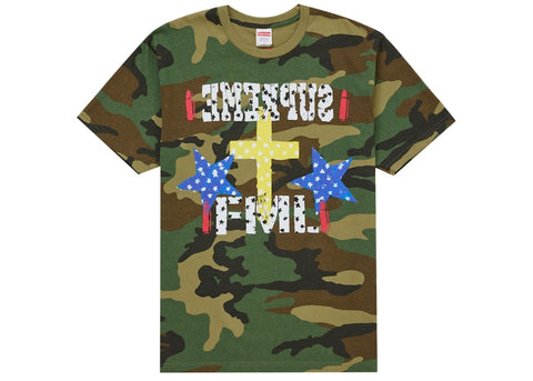 Supreme FML Tee Woodland Camo