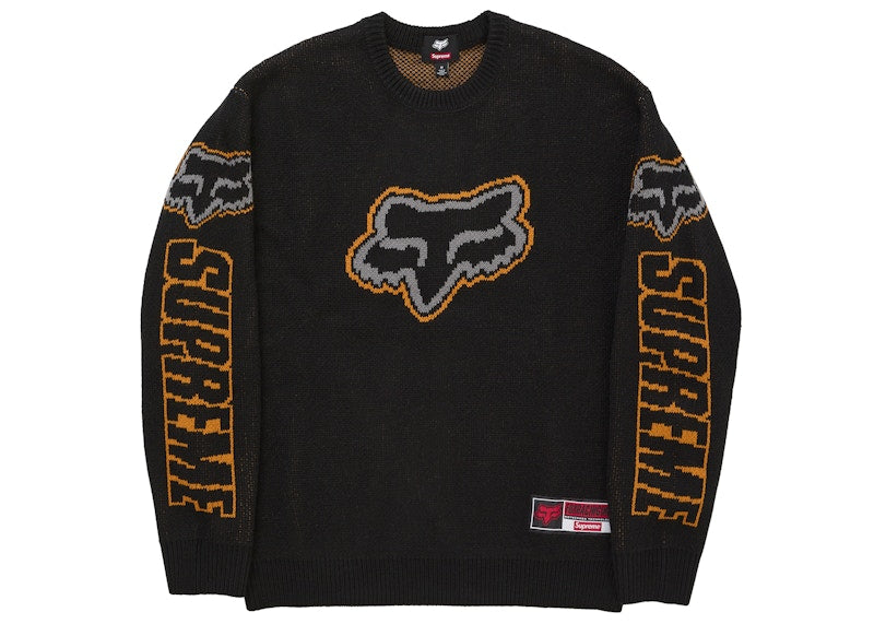 Supreme Fox Racing Sweater Black - Primary Image