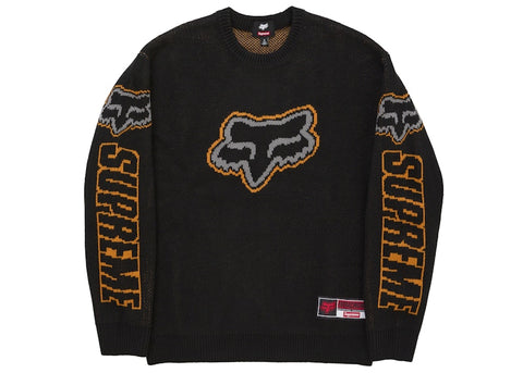 Supreme Fox Racing Sweater Black - Primary Image