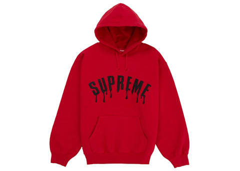 Supreme Ghostface Arc Hooded Sweatshirt Red