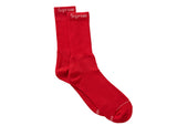 Supreme Hanes Socks (4 Pack) Red