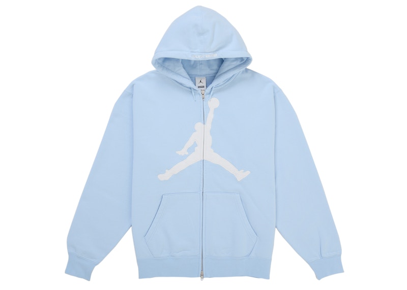 Supreme Jordan Hooded Sweatshirt (SS26) Blue