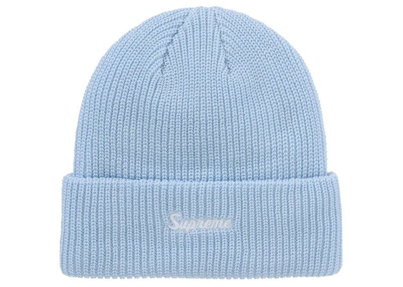 Supreme Loose Gauge Beanie (FW25) Light Blue
