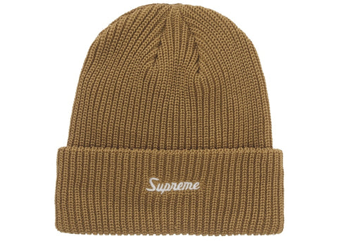 Supreme Loose Gauge Beanie (FW25) Mustard