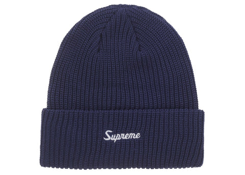 Supreme Loose Gauge Beanie (FW25) Navy