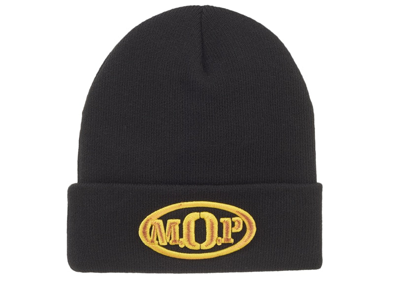 Supreme M.O.P. Beanie Black - Primary Image