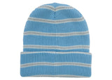 Supreme Metallic Stripe Beanie Light Blue - Stockx_View_02