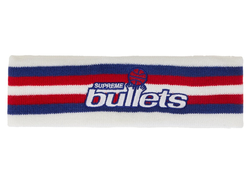 Supreme Mitchell & Ness Teams Headband White