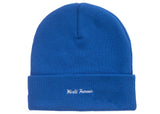 Supreme New Era Action Beanie Blue