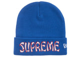 Supreme New Era Action Beanie Blue