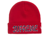Supreme New Era Action Beanie Red