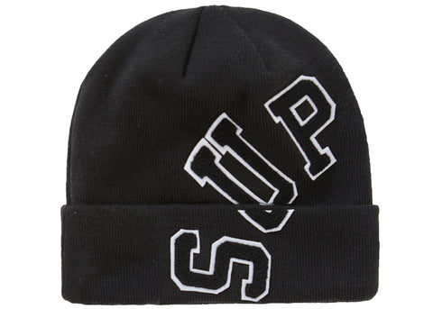 Supreme New Era Big Arc Beanie Black