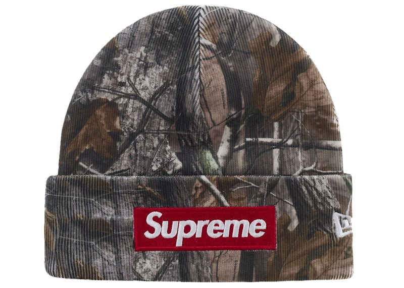 Supreme New Era Box Logo Beanie (FW25) Realtree AP Camo - Primary Image