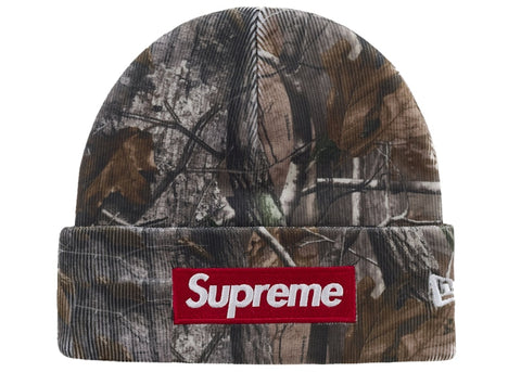 Supreme New Era Box Logo Beanie (FW25) Realtree AP Camo - Primary Image