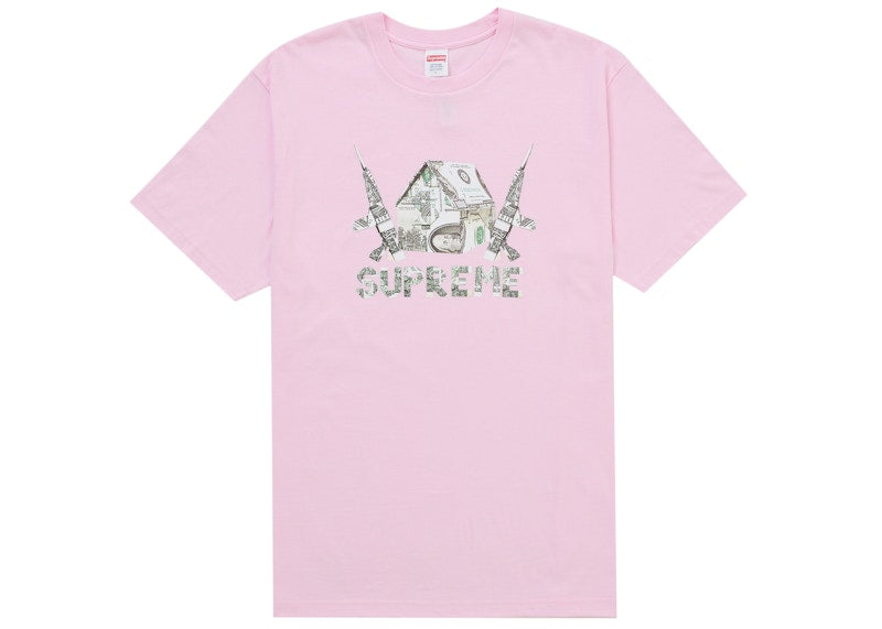Supreme Origami Tee Light Pink