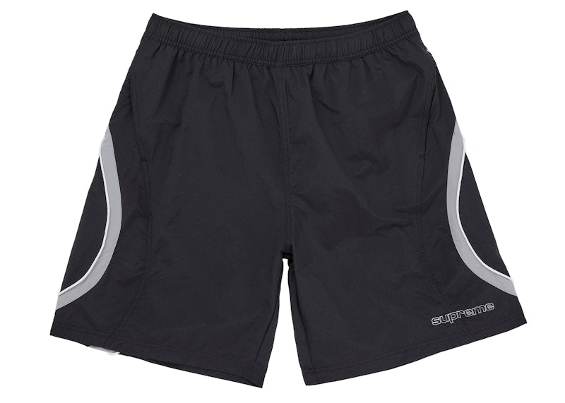 Supreme Paneled Water Short Black