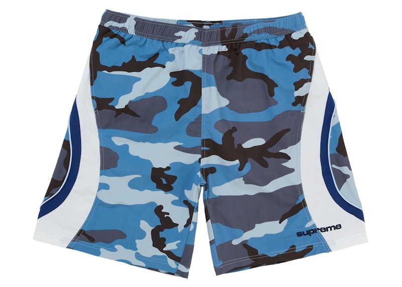 Supreme Paneled Water Short Blue Camo