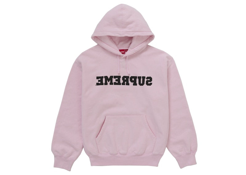 Supreme Reverse Hooded Sweatshirt (SS25) Pink - Primary Image