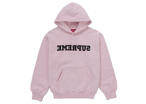 Supreme Reverse Hooded Sweatshirt (SS25) Pink - Primary Image