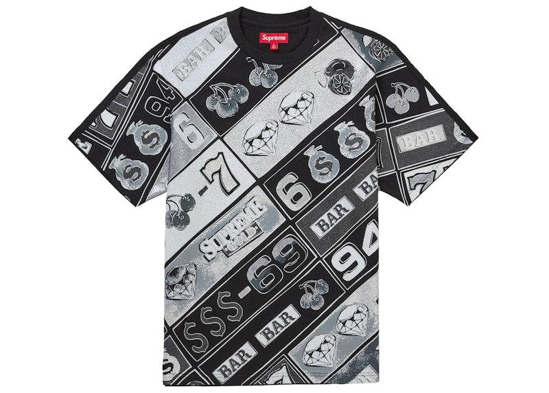 Supreme Slot Machine S/S Top Black
