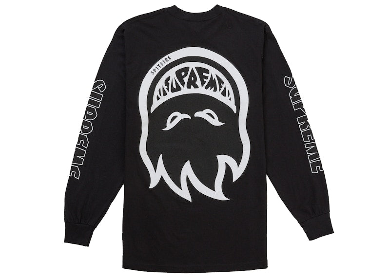 Supreme Spitfire Bighead L/S Tee Black