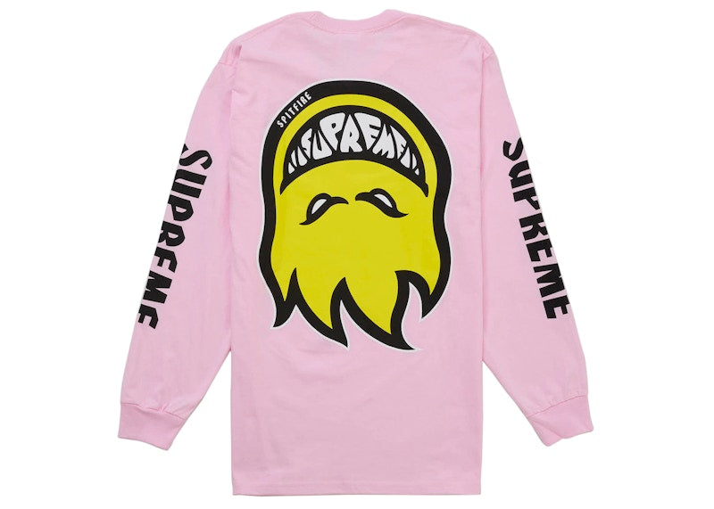 Supreme Spitfire Bighead L/S Tee Pink